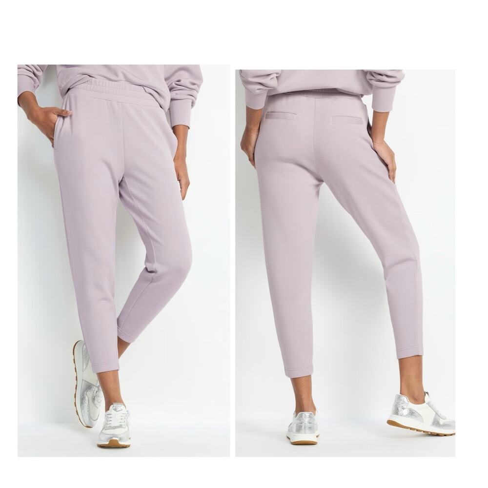 Varley The Slim Pant 25 Jogger Pants Raindrops Light Purple Size Small NEW